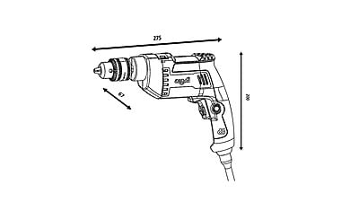 Corded Impact Drill KA-ID01 Corded Impact Drill KA-ID01