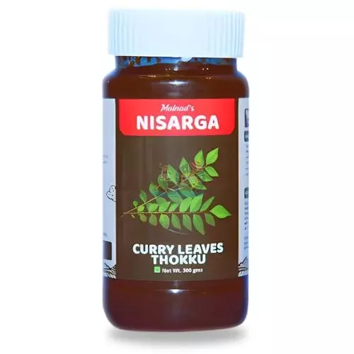 Nisarga Curry Leaves Thokku- 300g Nisarga Curry Leaves Thokku- 300g