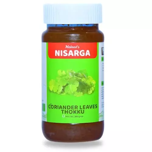 Nisarga Coriander Leaves Thokku- 300g Nisarga Coriander Leaves Thokku- 300g