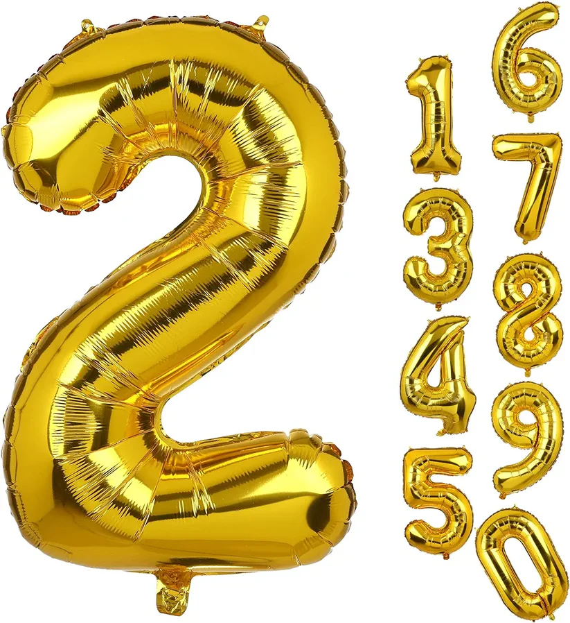 No. 2 16" Foil Balloon Small