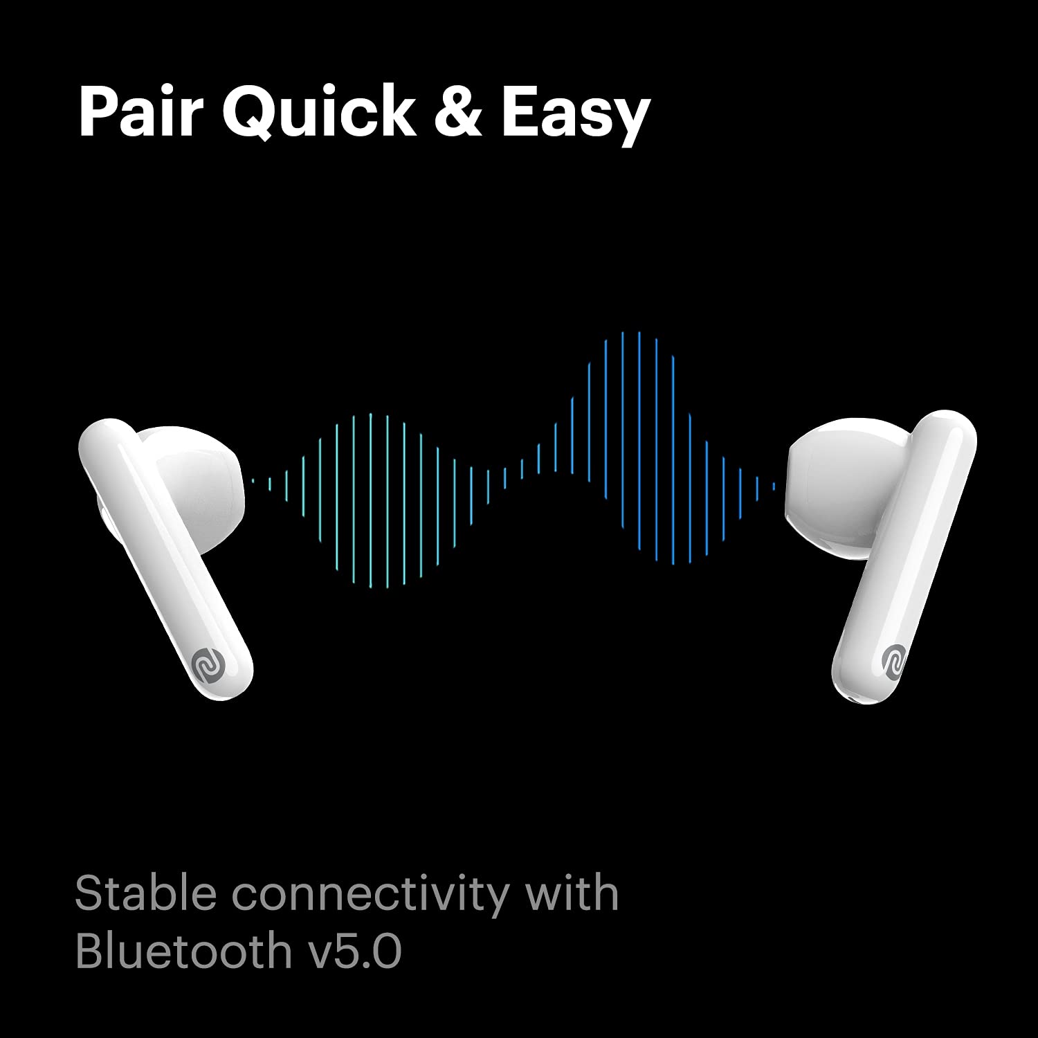 Noise Buds Replacement Spare Parts, Charging Case & Earbuds with Bluetooth Pairing Support Noise Buds Replacement Spare Parts, Charging Case & Earbuds with Bluetooth Pairing Support