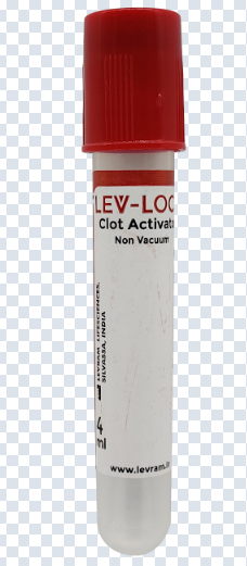 Levram Double Cap Clot Activator (Non Vacuum) Levram Double Cap Clot Activator (Non Vacuum)