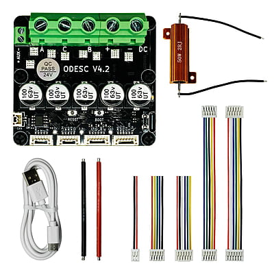 ODESC V4.2 (56V) Single-Drive High-Current High-Precision Brushless Servo Motor Controller