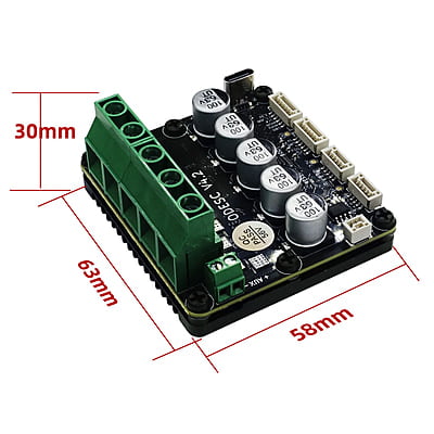 ODESC V4.2 (56V) Single-Drive High-Current High-Precision Brushless Servo Motor Controller