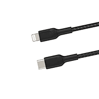 Champin TYPE-C TO L Braided Black Metal Mold 27W 1Mtr Data Cable Series-I (Black) Champin TYPE-C TO L Braided Black Metal Mold 27W 1Mtr Data Cable Series-I (Black)