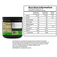 Optimum Nutrition L-Glutamine Powder 250gms