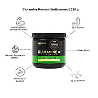 Optimum Nutrition L-Glutamine Powder 250gms