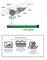 OPC Drum Premium HP12A Compatible with HP Laser Toner Cartridge Printers 1010, 1012, 1015, 1018, 1020, 1022, 3020, 3030, M1005, M1319f OPC Drum Premium HP12A Compatible with HP Laser Toner Cartridge Printers 1010, 1012, 1015, 1018, 1020, 1022, 3020, 3030, M1005, M1319f