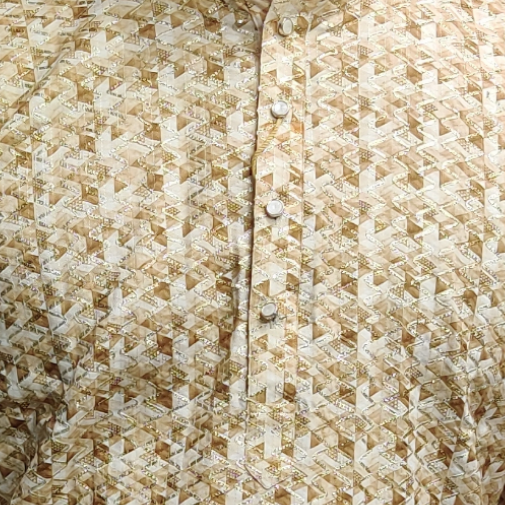 Oat Yellow Printed Kurta