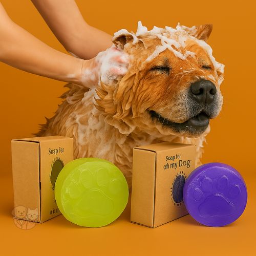 Oh My Dog Brightening Organic Dog Soap โ Lavender & Cedarwood Antibacterial Formula (100g) Oh My Dog Brightening Organic Dog Soap โ Lavender & Cedarwood Antibacterial Formula (100g)