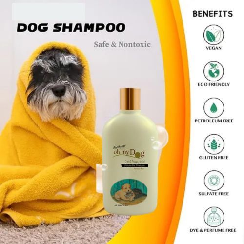 Oh My Dog Mild Shampoo for Cats & Puppies โ Gentle, Tear-Free Formula for Sensitive Skin (500ml) Oh My Dog Mild Shampoo for Cats & Puppies โ Gentle, Tear-Free Formula for Sensitive Skin (500ml)