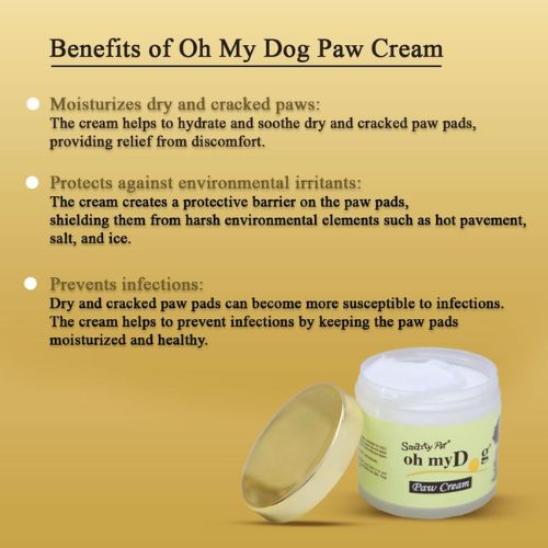 Oh My Dog Paw Cream โ Heals, Moisturizes & Softens Dry Paws for Dogs & Cats (100ml) Oh My Dog Paw Cream โ Heals, Moisturizes & Softens Dry Paws for Dogs & Cats (100ml)