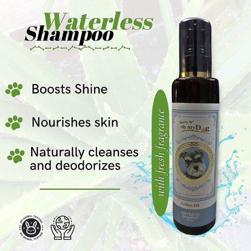 Oh My Dog Urban Pet Dry Bath โ Quick Waterless Grooming with a Modern Fresh Scent (200ml) Oh My Dog Urban Pet Dry Bath โ Quick Waterless Grooming with a Modern Fresh Scent (200ml)