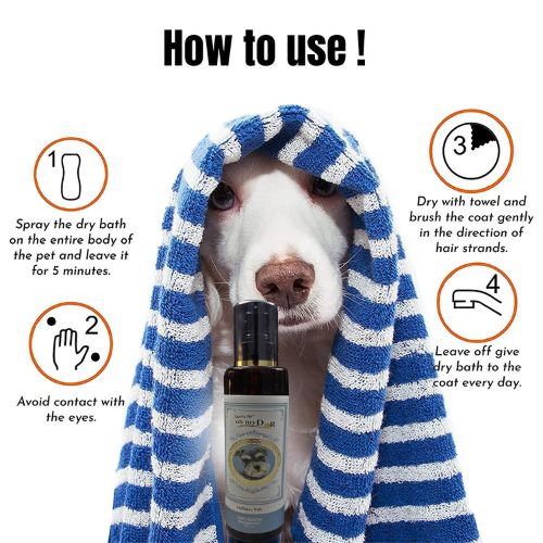 Oh My Dog Urban Pet Dry Bath โ Quick Waterless Grooming with a Modern Fresh Scent (200ml) Oh My Dog Urban Pet Dry Bath โ Quick Waterless Grooming with a Modern Fresh Scent (200ml)
