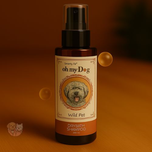 Oh My Dog Wild Pet Dry Bath โ Waterless Instant Clean with a Bold & Fresh Scent (200ml) Oh My Dog Wild Pet Dry Bath โ Waterless Instant Clean with a Bold & Fresh Scent (200ml)