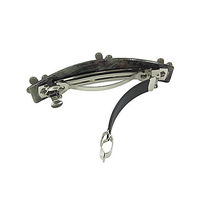 Classic French Barrettes - Black~White Classic French Barrettes - Black~White