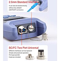 Optical Power Meter 2 In 1 With 10Km Laser Source Visual Fault Locater 10mW SC/FC/ST Connector