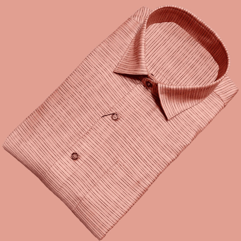 Orange Stripes Shirt
