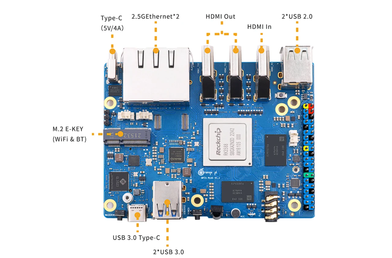 Orange Pi 5 plus 8GB Orange Pi 5 plus 8GB