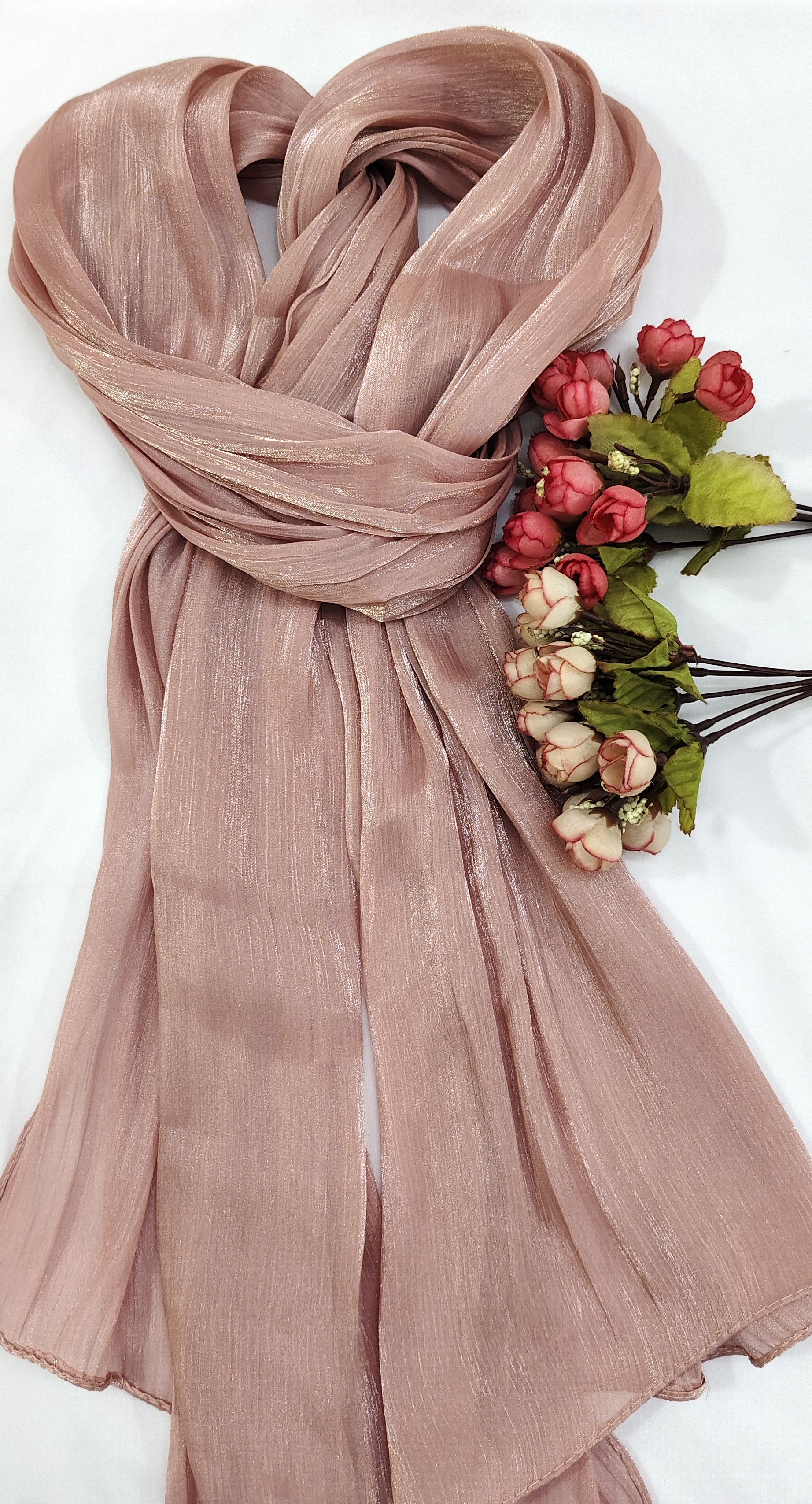 Organza Shimmer Hijab