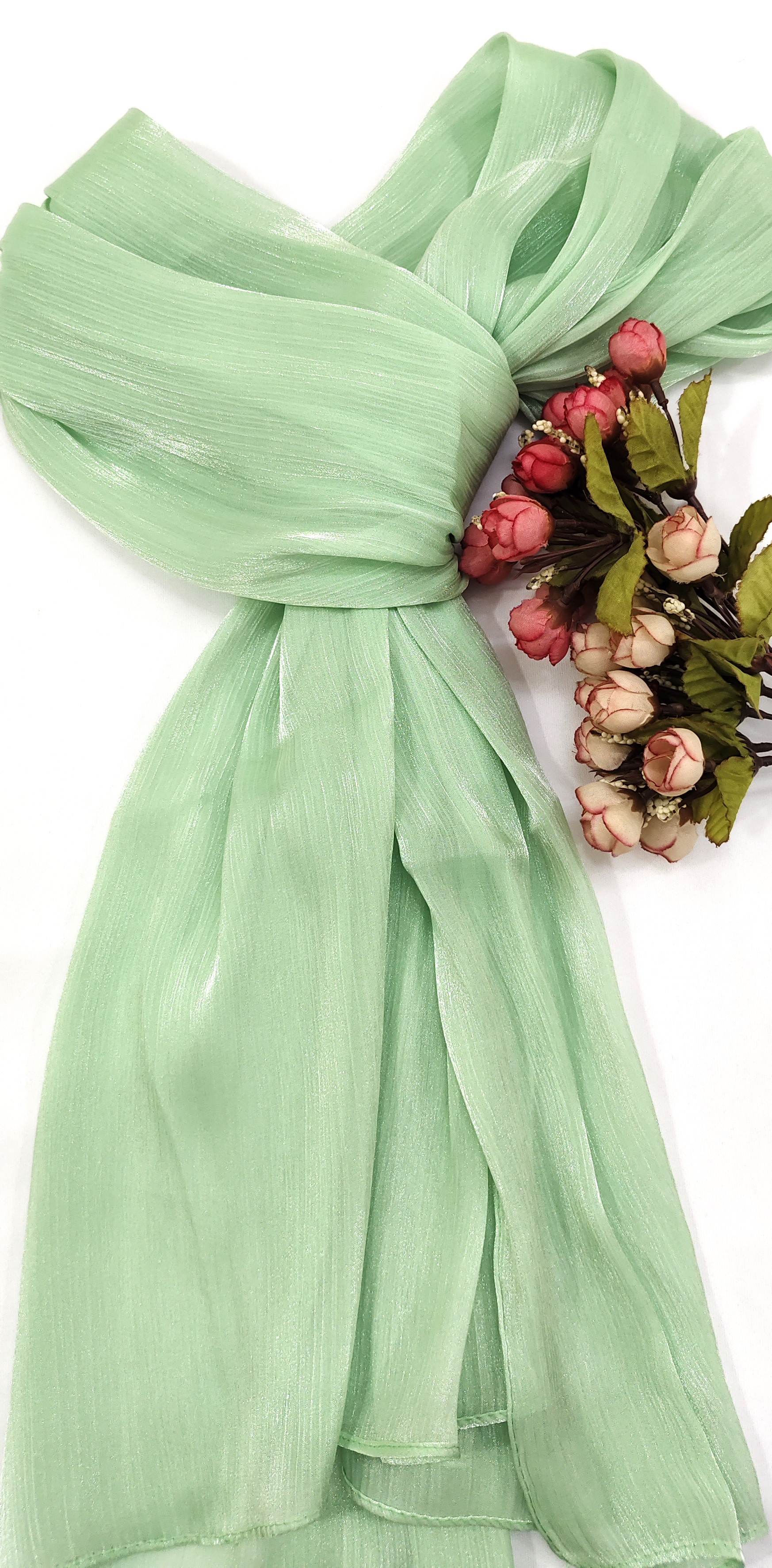 Organza Shimmer Hijab