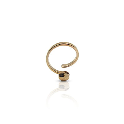 Oval anti-tarnish finger ring Oval anti-tarnish finger ring