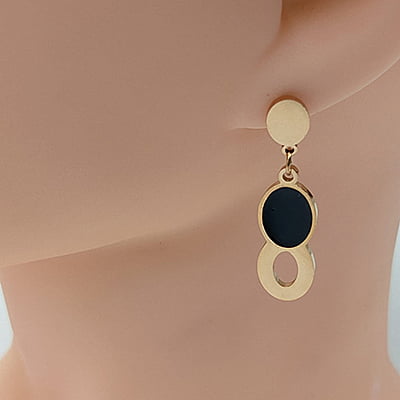 Anti-Tarnish Oval Stylish Earrings Anti-Tarnish Oval Stylish Earrings