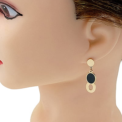 Anti-Tarnish Oval Stylish Earrings Anti-Tarnish Oval Stylish Earrings