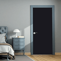 Black PRE-LAMINATED HDHMR DOOR Black PRE-LAMINATED HDHMR DOOR