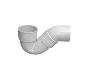 P' Trap, 110*110 mm, 4"*4"(Inch), Supreme S.W.R Pipes & Fittings 