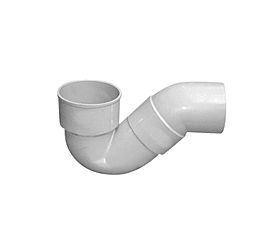 P' Trap, 125*110 mm, 4-1/2"*4"(Inch), Supreme S.W.R Pipes & Fittings 