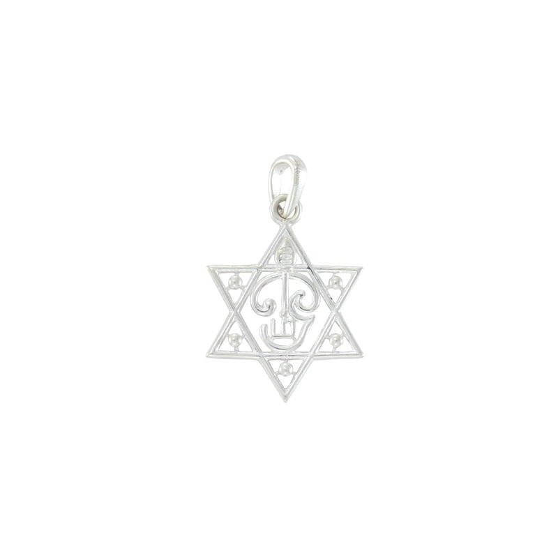 SRIMATHI JEWELLERS OM Pendant | Lord Spiritual OM Star Locket for Men and Women SRIMATHI JEWELLERS OM Pendant | Lord Spiritual OM Star Locket for Men and Women