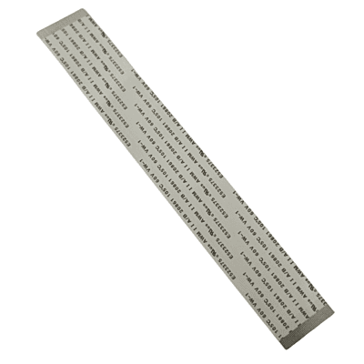 44 Pin 0.5mm Pitch 152mm Same Side Connection FFC Ribbon Flexible Flat Cable