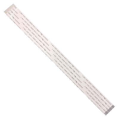 18 Pin 1mm Pitch 200mm Same Side Connection FFC Ribbon Flexible Flat Cable