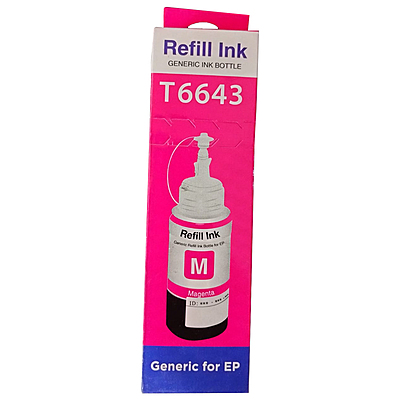 Refill Ink T6641 For Epson L110 L210 L310 L405 L455 L550 L605 Printer (CMYK)