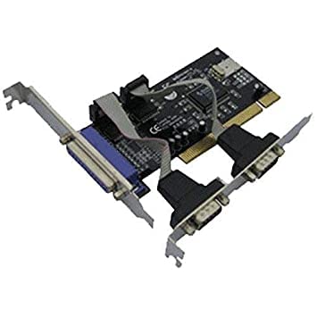 PCI 2 x DB9 (Serial, RS232) & 1 x DB25 (LPT1 Parallel) Ports PCI Card with Chipset Network Interface Card (Black) PCI 2 x DB9 (Serial, RS232) & 1 x DB25 (LPT1 Parallel) Ports PCI Card with Chipset Network Interface Card (Black)