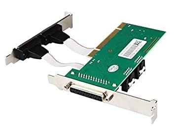 PCI 2 x DB9 (Serial, RS232) & 1 x DB25 (LPT1 Parallel) Ports PCI Card with Chipset Network Interface Card (Black) PCI 2 x DB9 (Serial, RS232) & 1 x DB25 (LPT1 Parallel) Ports PCI Card with Chipset Network Interface Card (Black)