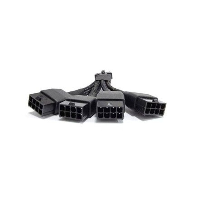 PCIe 5.0 GPU 16 pin (12+4) to Quad PCIe 8 Pin Power Cable (10cm)