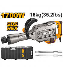 INGCO Demolition Breaker PDB17008 (16Kg, 1700W) INGCO Demolition Breaker PDB17008 (16Kg, 1700W)