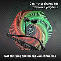 Philips TAN1150BK/94 Wireless Neckband with 60 Hr Playtime, Fast Charging, 13mm Deep Bass Drivers, AI ENC Mic, Multipoint Connectivity, Bluetooth v5.3, IPX5 Water Resistance Philips TAN1150BK/94 Wireless Neckband with 60 Hr Playtime, Fast Charging, 13mm Deep Bass Drivers, AI ENC Mic, Multipoint Connectivity, Bluetooth v5.3, IPX5 Water Resistance