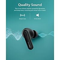 PHILIPS TAT1108BK/00 True Wireless Earbuds, in-Ear v5.3 Earphones with Mic, 15H Play Time, Shank Shape, IPX4, Touch Controls & Charging Case for iPhone/iPad PHILIPS TAT1108BK/00 True Wireless Earbuds, in-Ear v5.3 Earphones with Mic, 15H Play Time, Shank Shape, IPX4, Touch Controls & Charging Case for iPhone/iPad