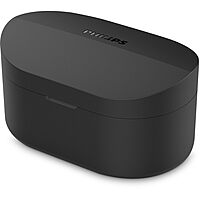 PHILIPS TAT1108BK/00 True Wireless Earbuds, in-Ear v5.3 Earphones with Mic, 15H Play Time, Shank Shape, IPX4, Touch Controls & Charging Case for iPhone/iPad PHILIPS TAT1108BK/00 True Wireless Earbuds, in-Ear v5.3 Earphones with Mic, 15H Play Time, Shank Shape, IPX4, Touch Controls & Charging Case for iPhone/iPad