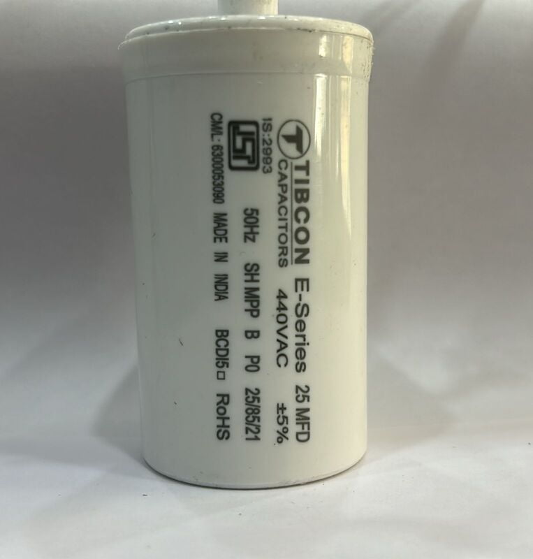 T.CAPACITOR 25.00 MFD 440 (40X71) E-Series T.CAPACITOR 25.00 MFD 440 (40X71) E-Series