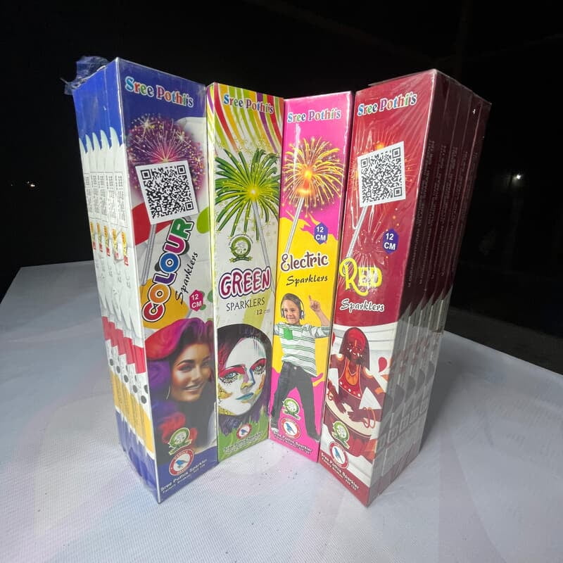 12 Cm Red Sparklers