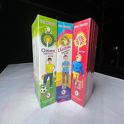 10 Cm Red Sparklers