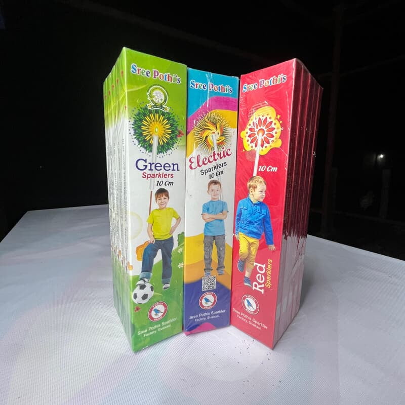 10 Cm Colour Sparklers