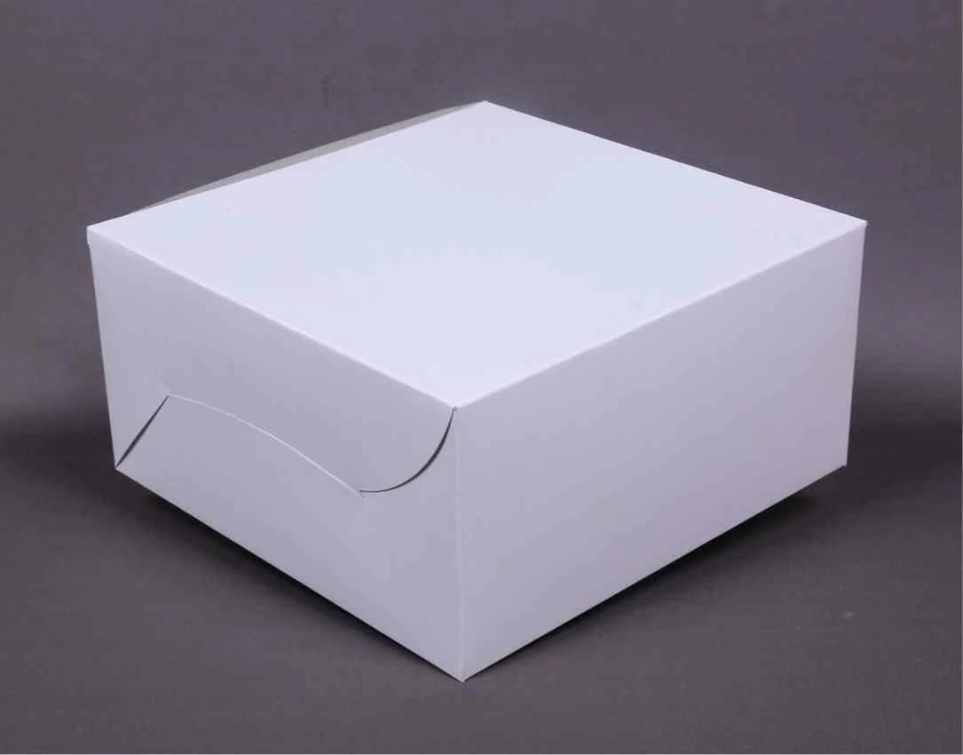Cake box white 1/2kg