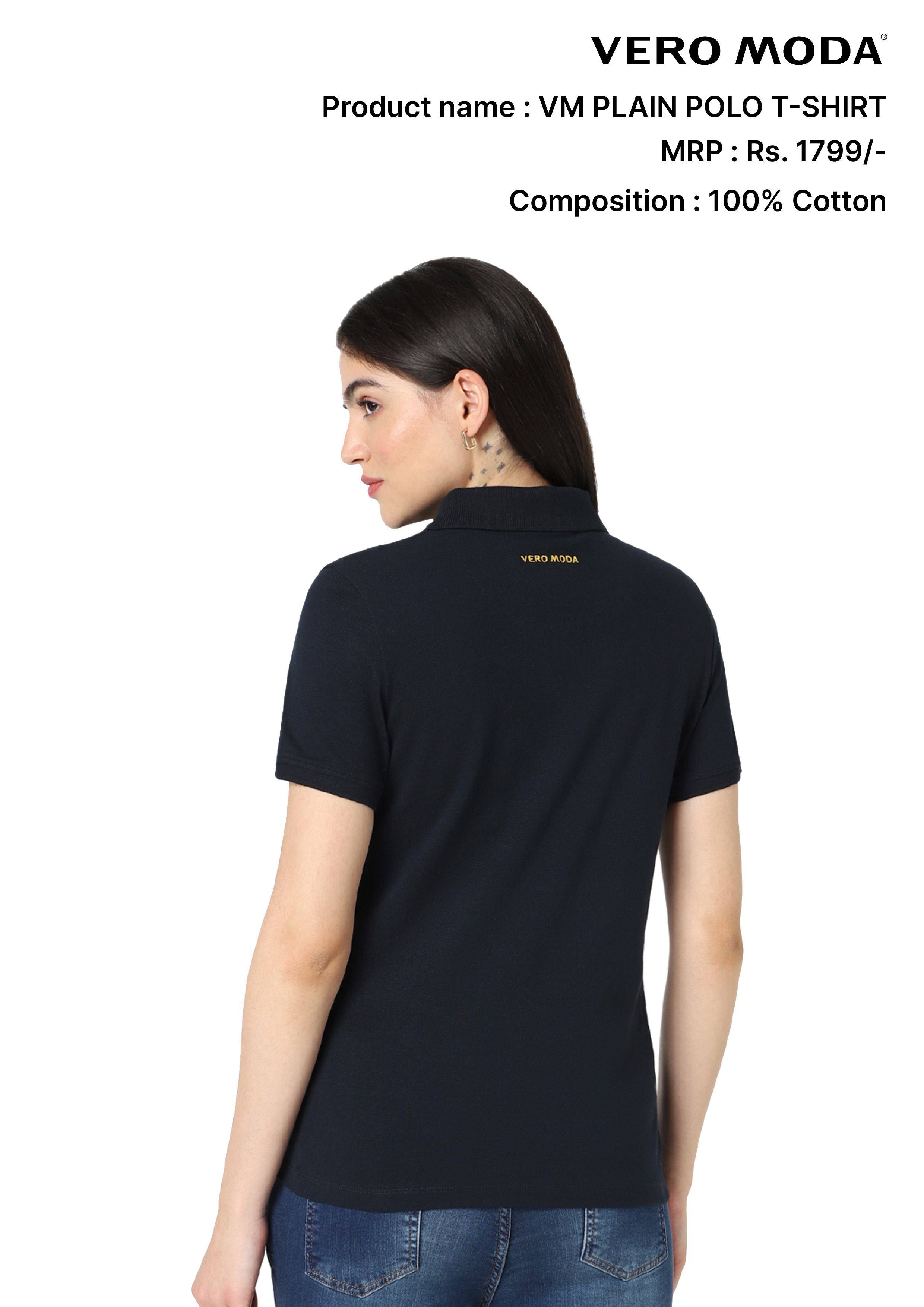 Jac & Jones  Plain Polo T- shirt