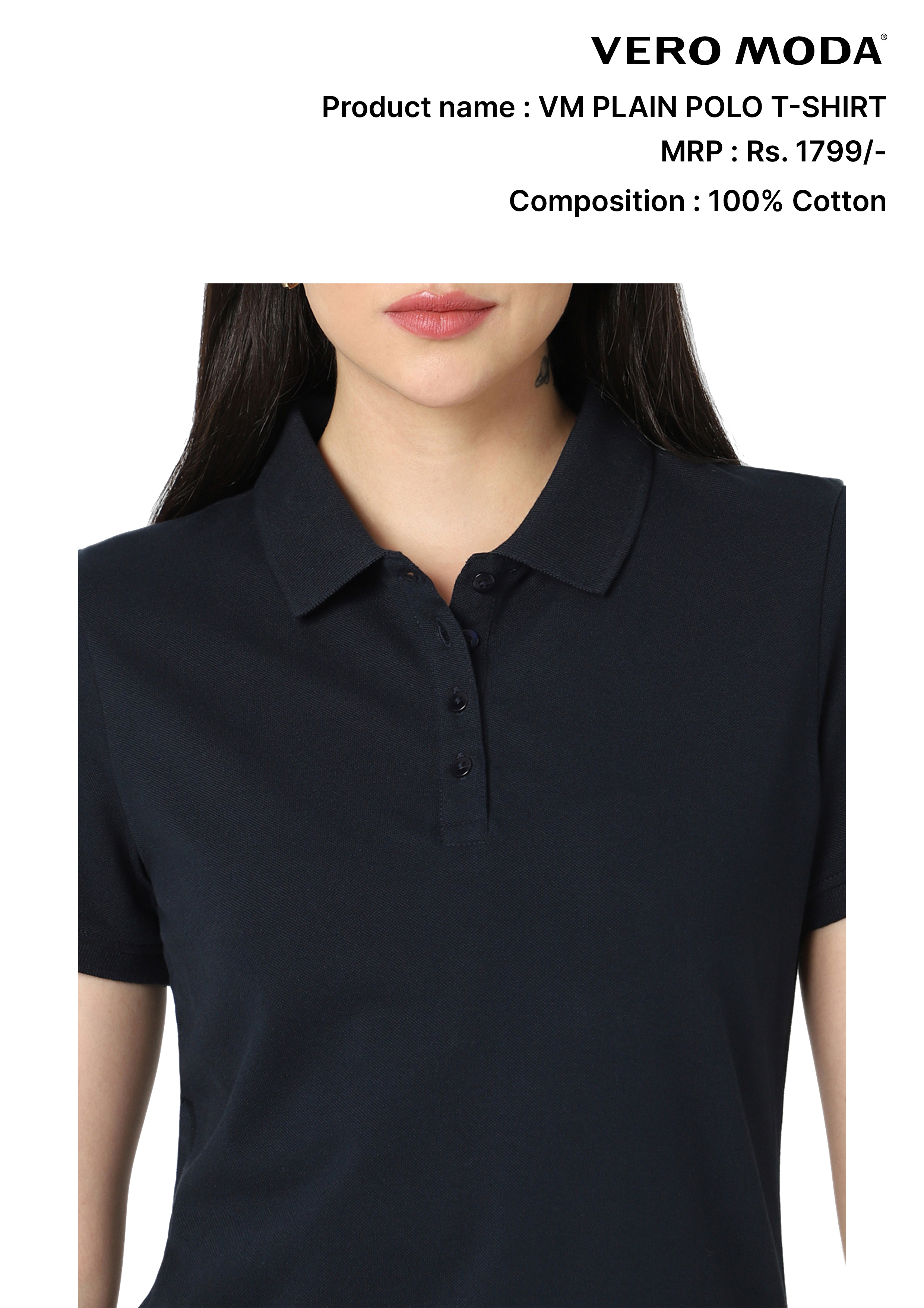Jac & Jones  Plain Polo T- shirt