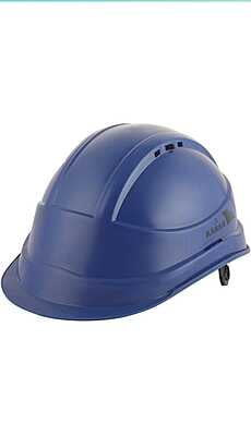 Safety Helmet With Protective Peak, Ventilators and Ratchet Type Adjustment, PN542 Safety Helmet With Protective Peak, Ventilators and Ratchet Type Adjustment, PN542